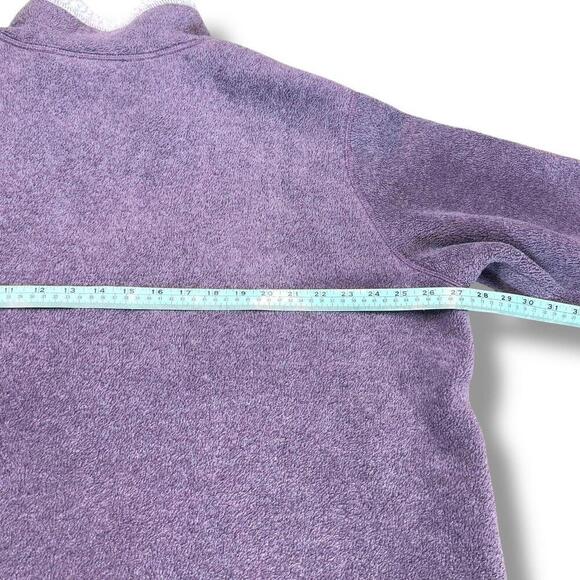 VTG Walt Disney World Tinker Bell Sherpa Fleece Jacket Women XXL Purple Full Zip - Picture 11 of 11